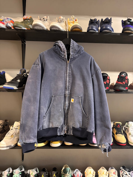 Carhartt hooded jacket navy