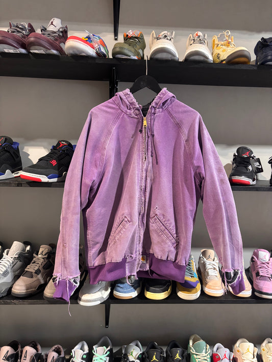 Carhartt hooded jacket purple