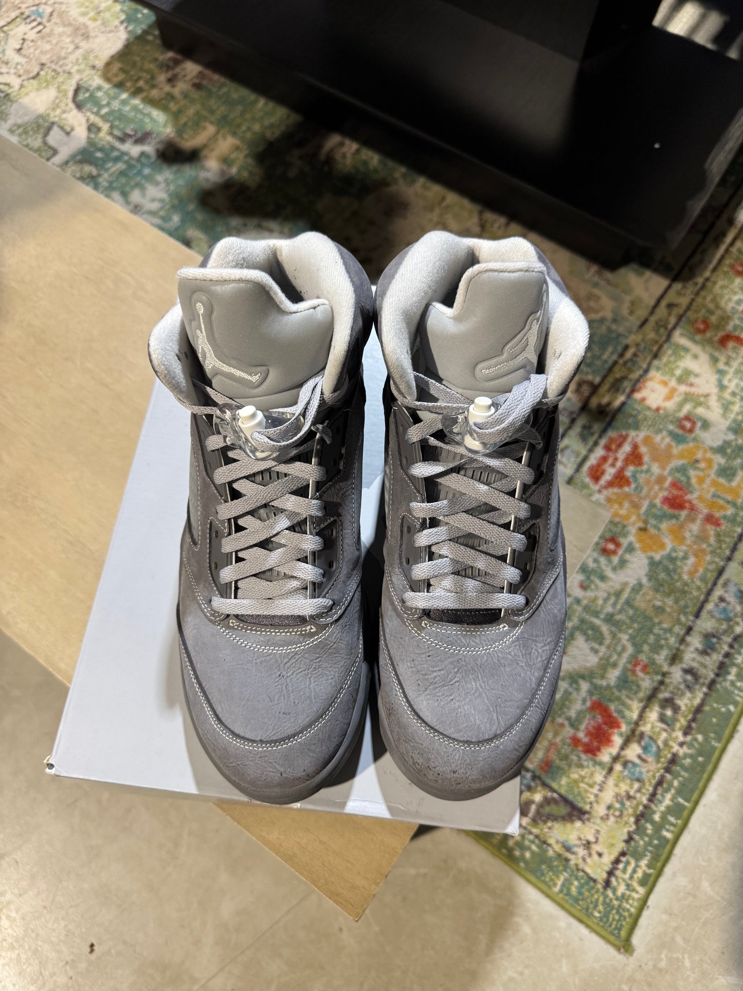 Jordan 5 Wolf Grey Used Sz 12