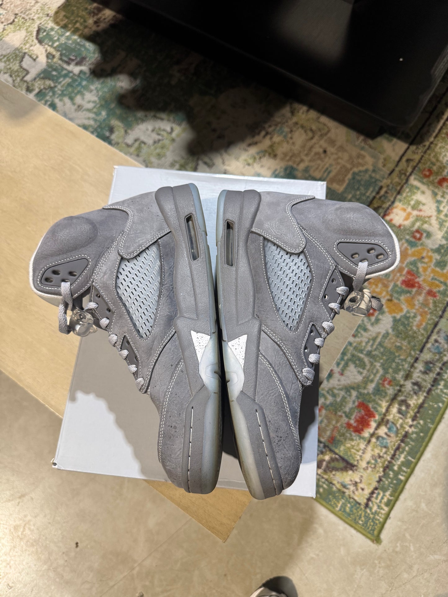 Jordan 5 Wolf Grey Used Sz 12