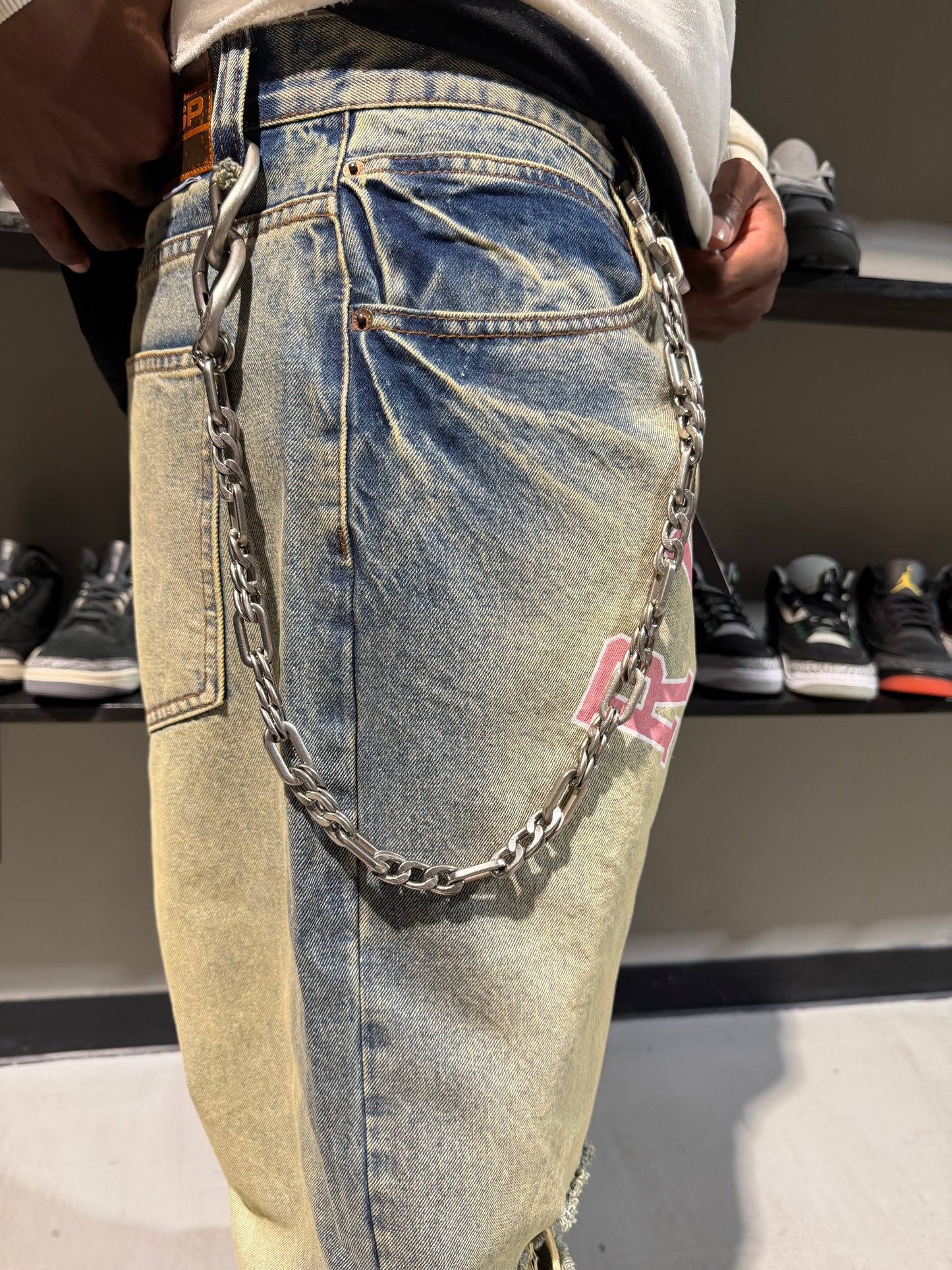 MERCURY CROSS WALLET CHAIN