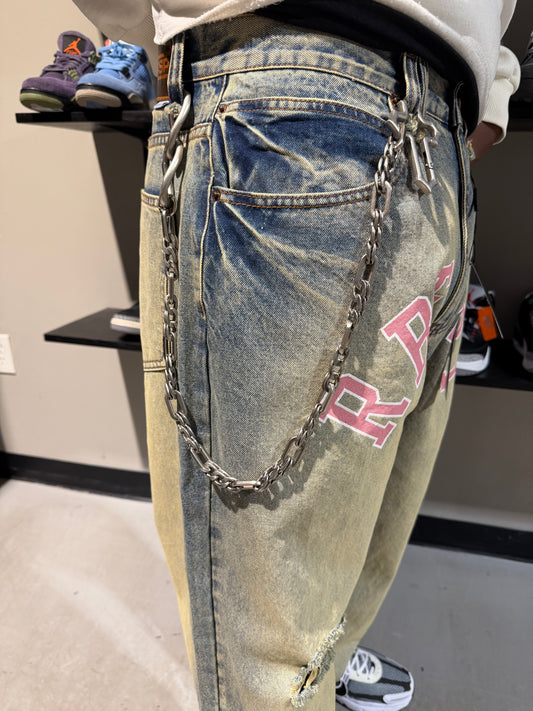 MERCURY CROSS WALLET CHAIN