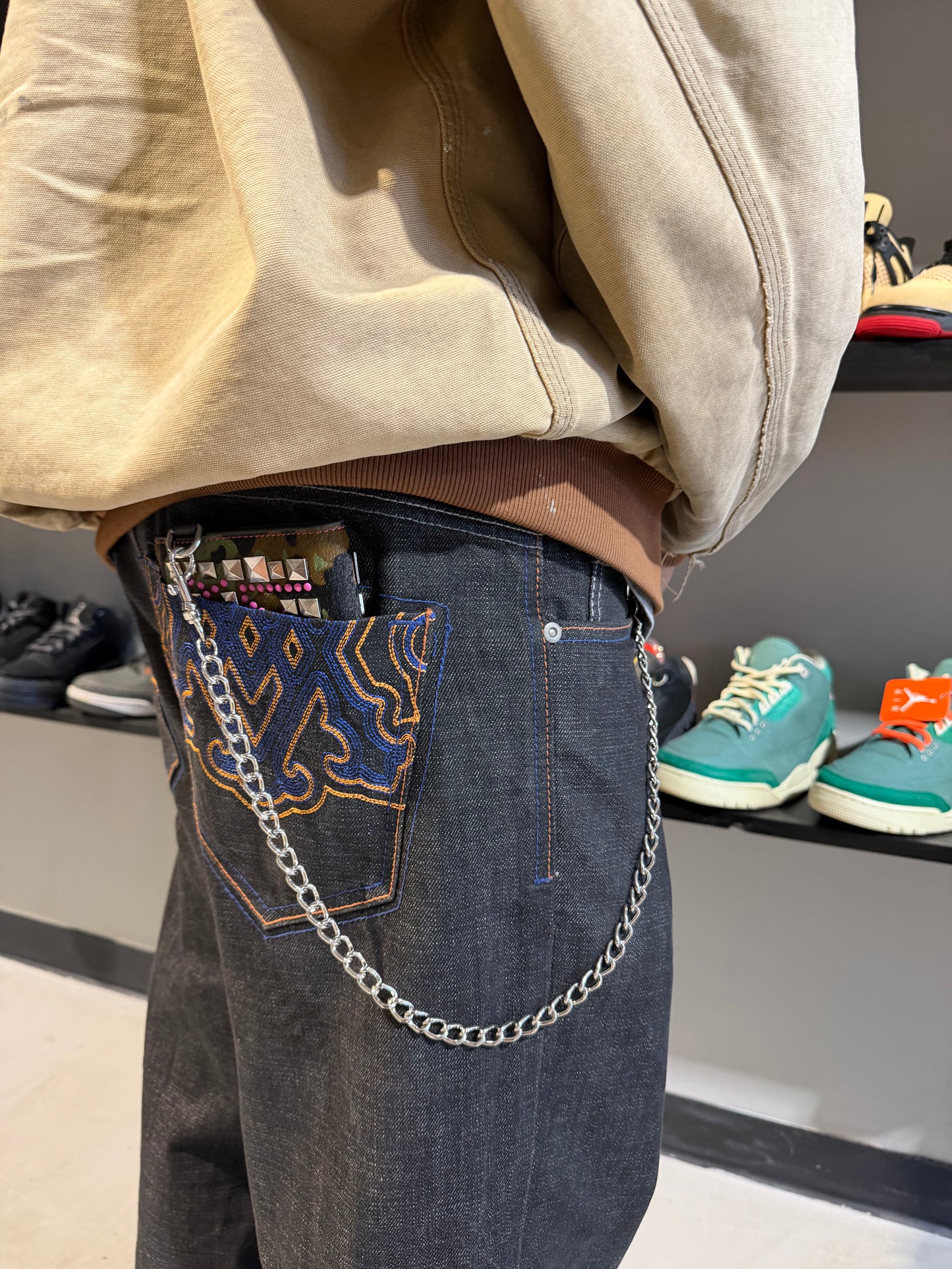 4am Studded Pony Wallet