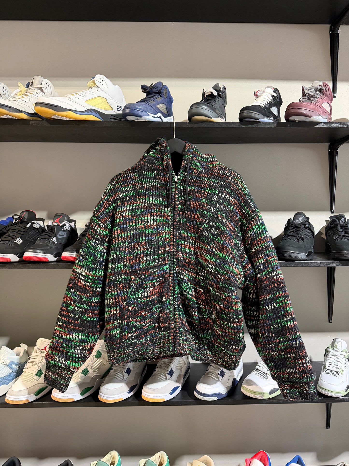 SUPREME SHEARLING LINED ZIPUP MULTI COLOR