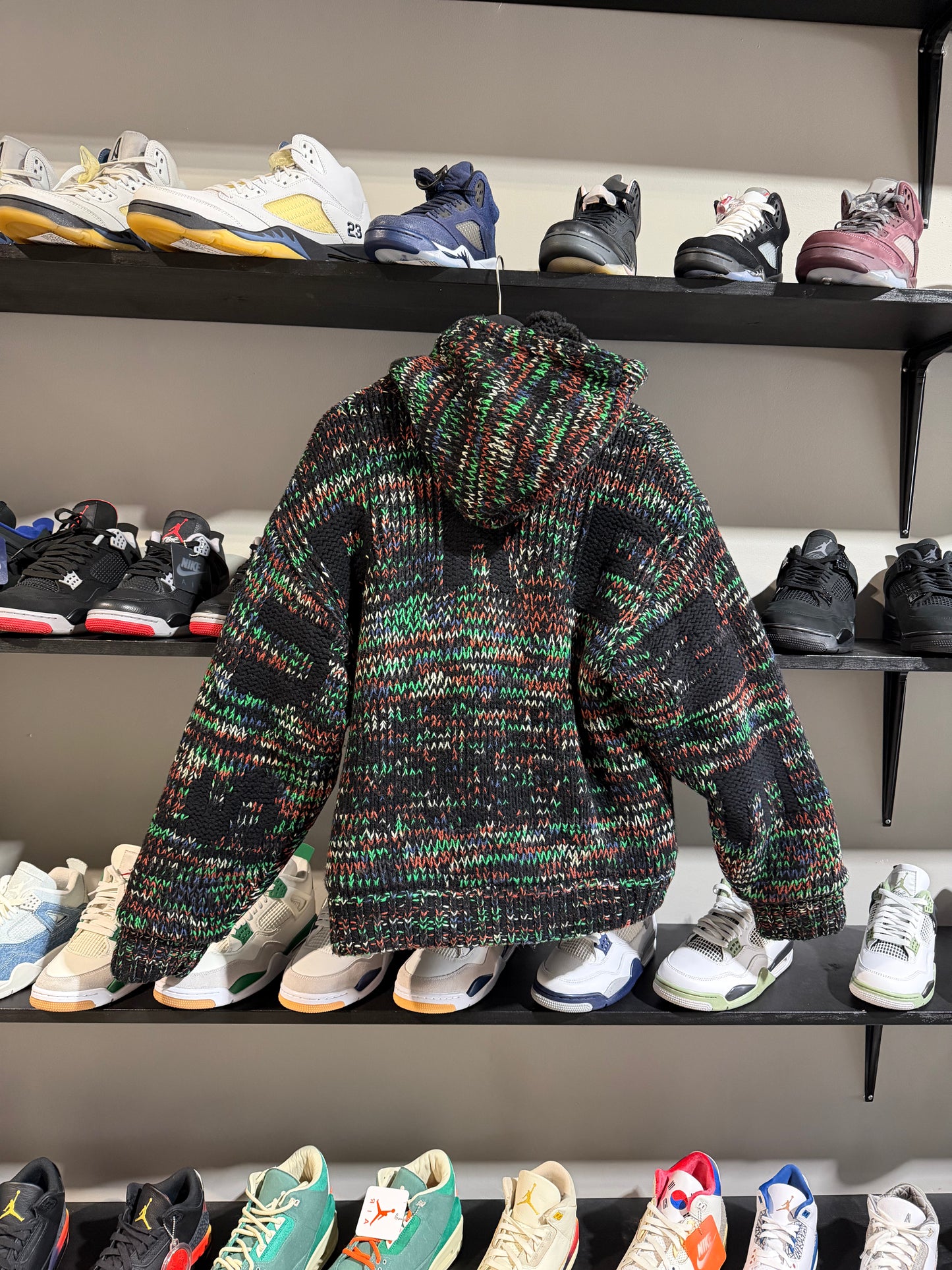 SUPREME SHEARLING LINED ZIPUP MULTI COLOR