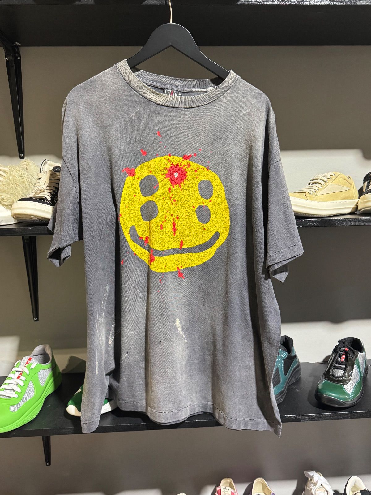 CPFM Saint Micheal Smiley Face Tee