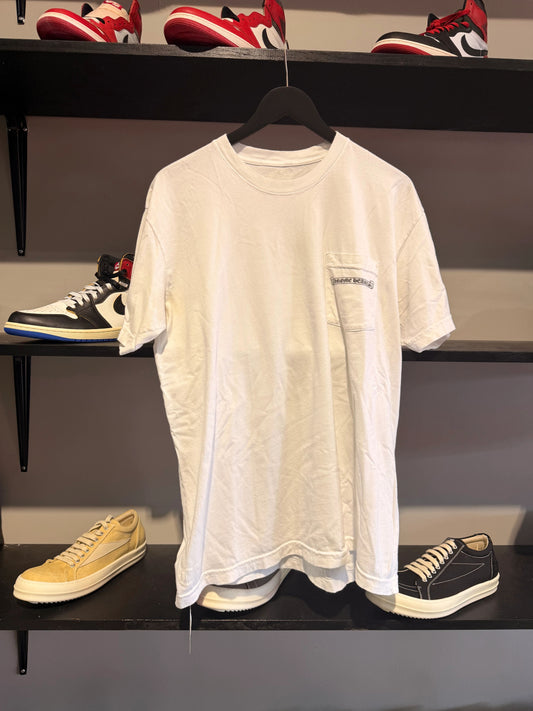 Chrome Hearts Scroll White Tee - Pre-Owned