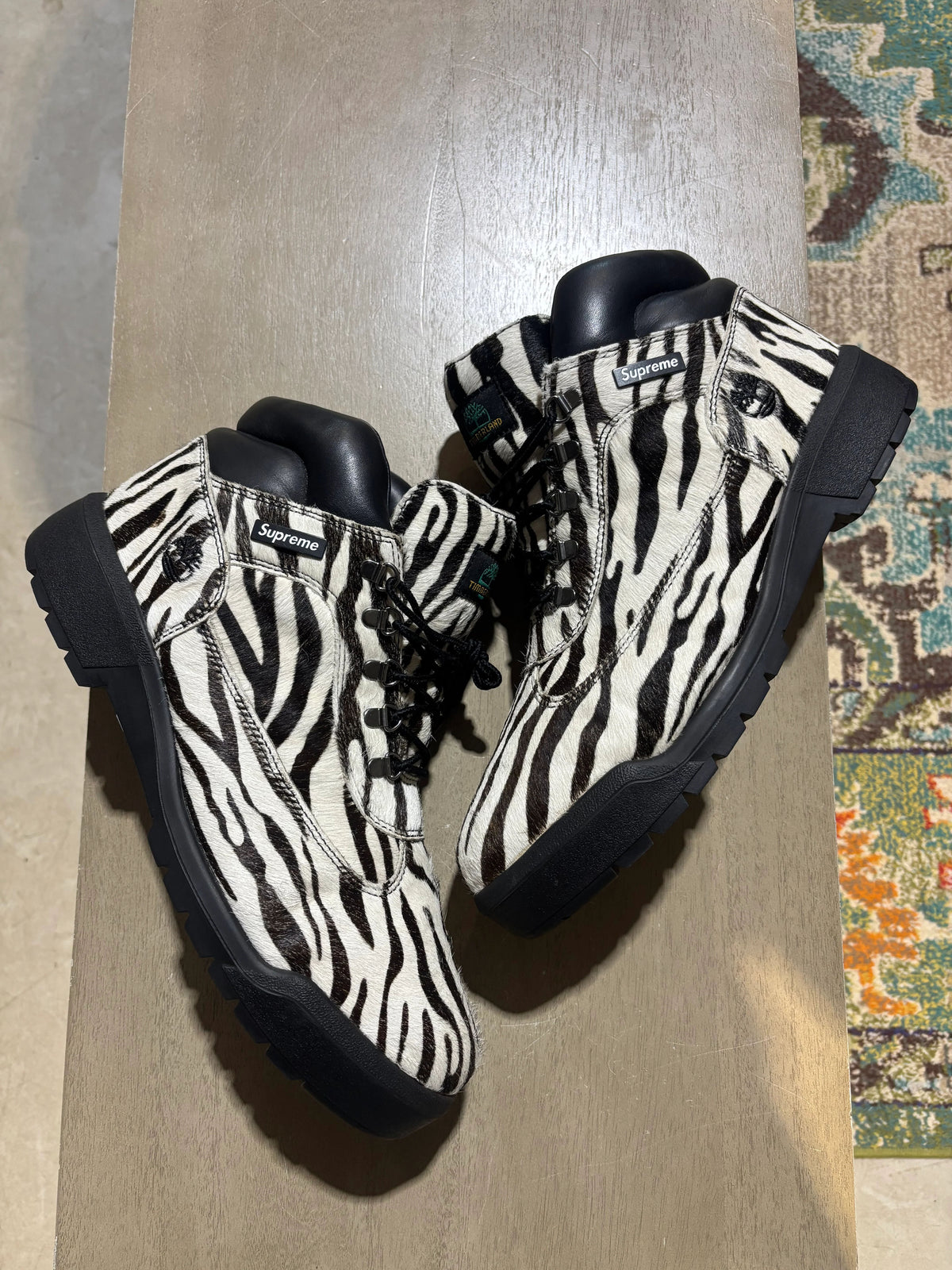 Timberland Supreme Field Boot Zebra Used 12 - Pre-Owned