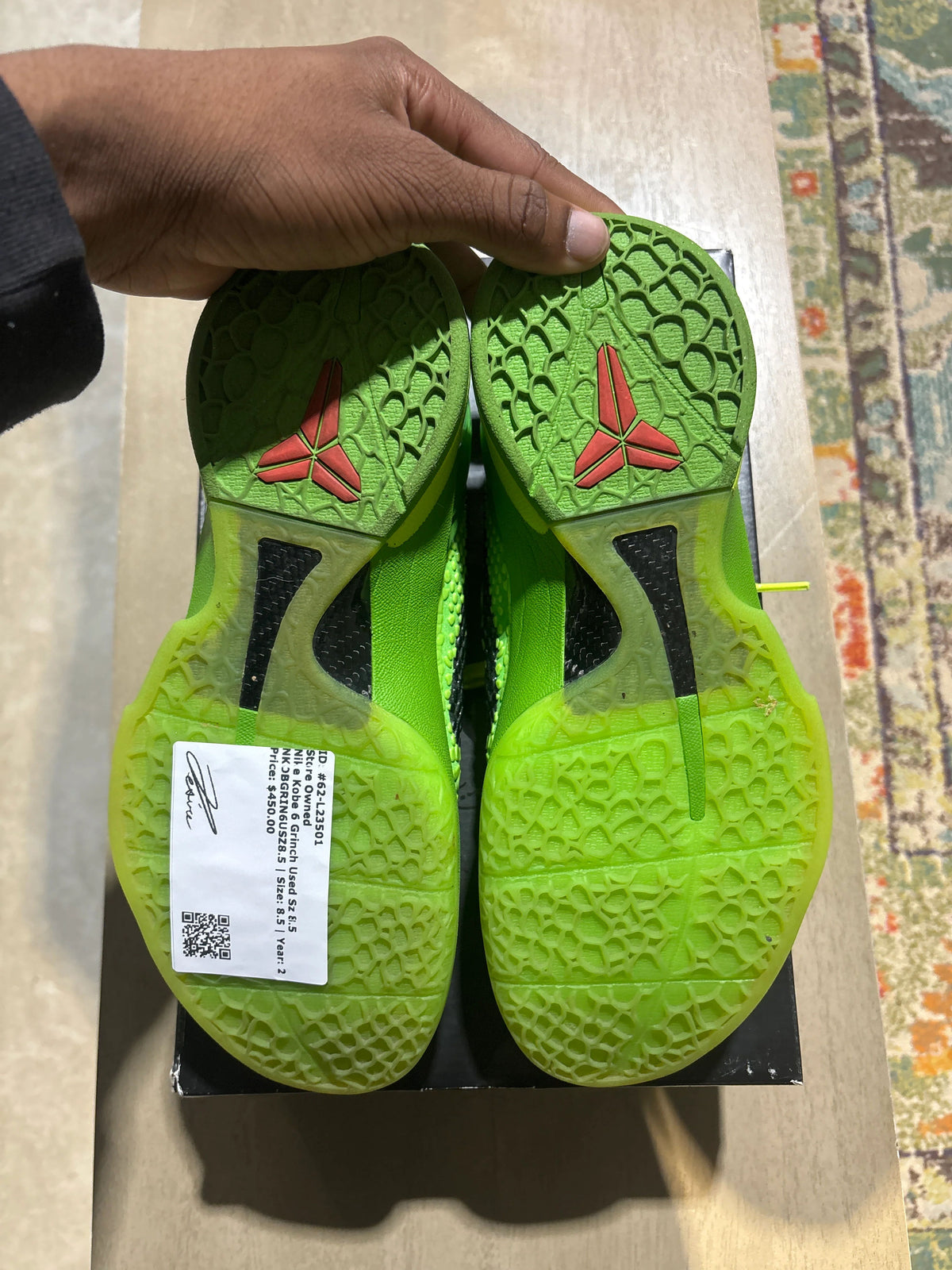 Nike Kobe 6 Protro Grinch (2020) - Pre-Owned