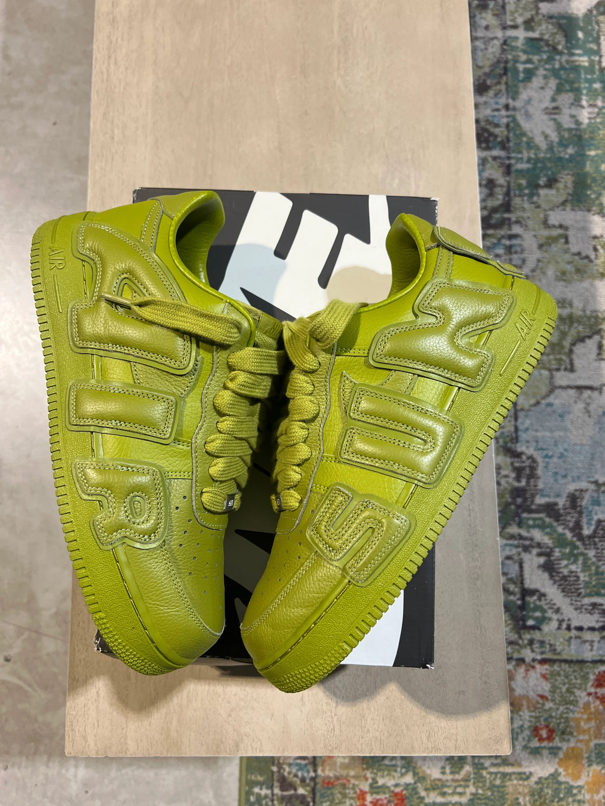 Nike Air Force 1 Low Cactus Plant Flea Market Moss - Pre-Owned