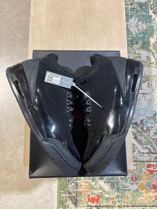 Jordan 3 Retro Black Cat (2025) - Pre-Owned