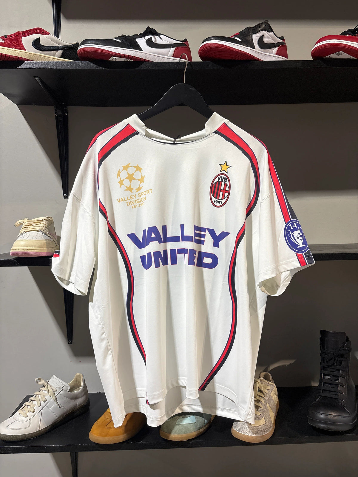 Vale Valley United Soccer Tee White