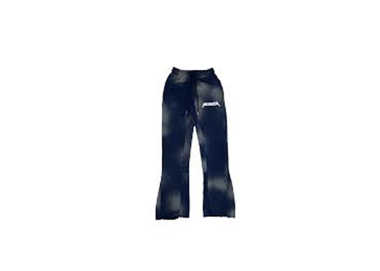 ricchezza navy flared sweats