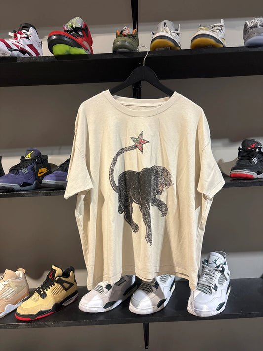 Juneteenth Black Panther Tee Cream