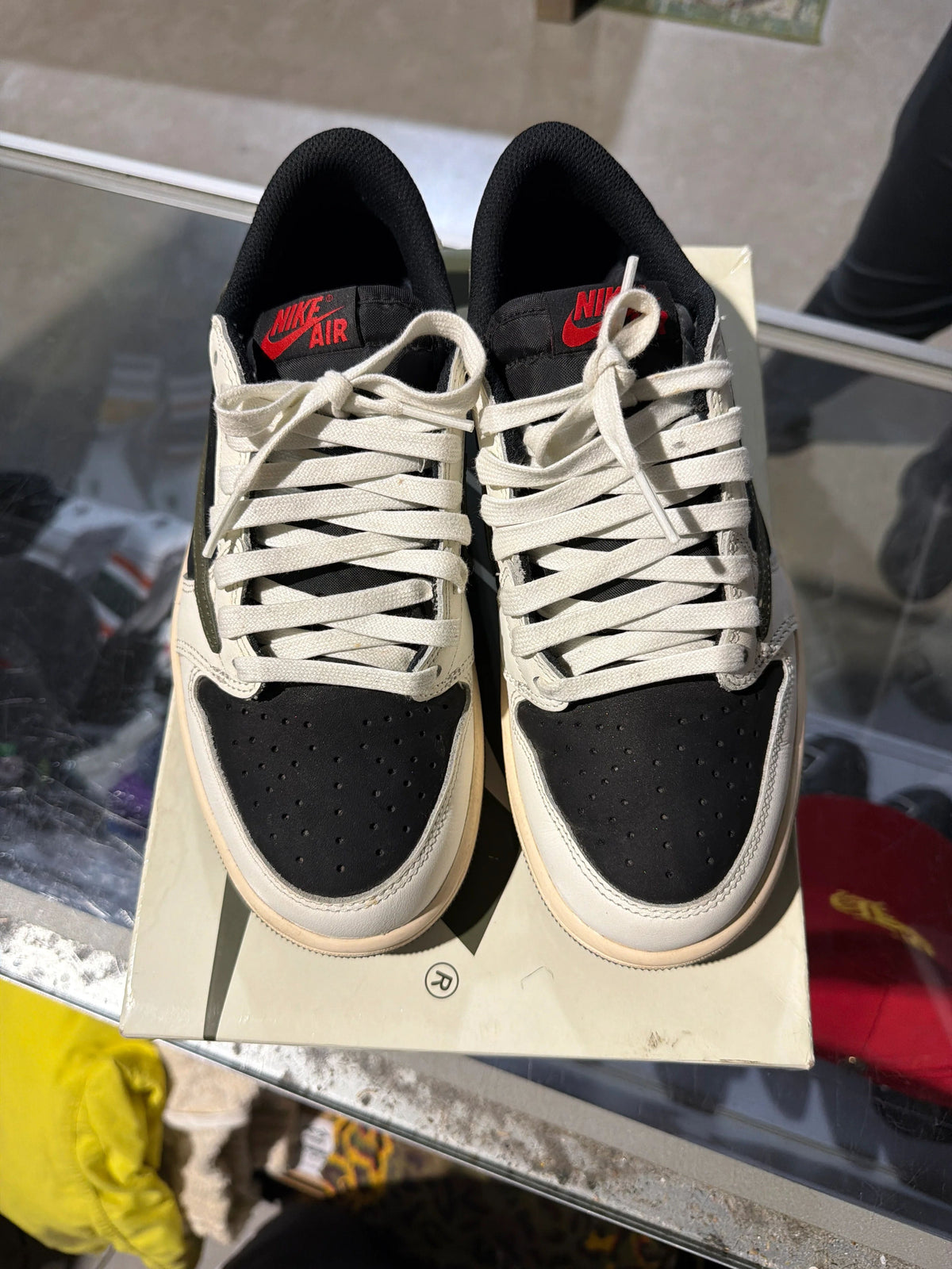 Jordan 1 Retro Low OG SP Travis Scott Olive (Women's) - Pre-Owned