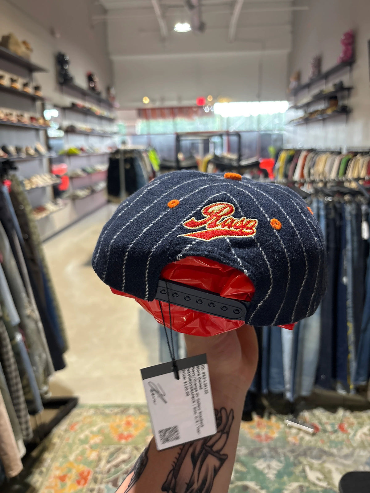 Navy/Orange Gv Gallery Snapback