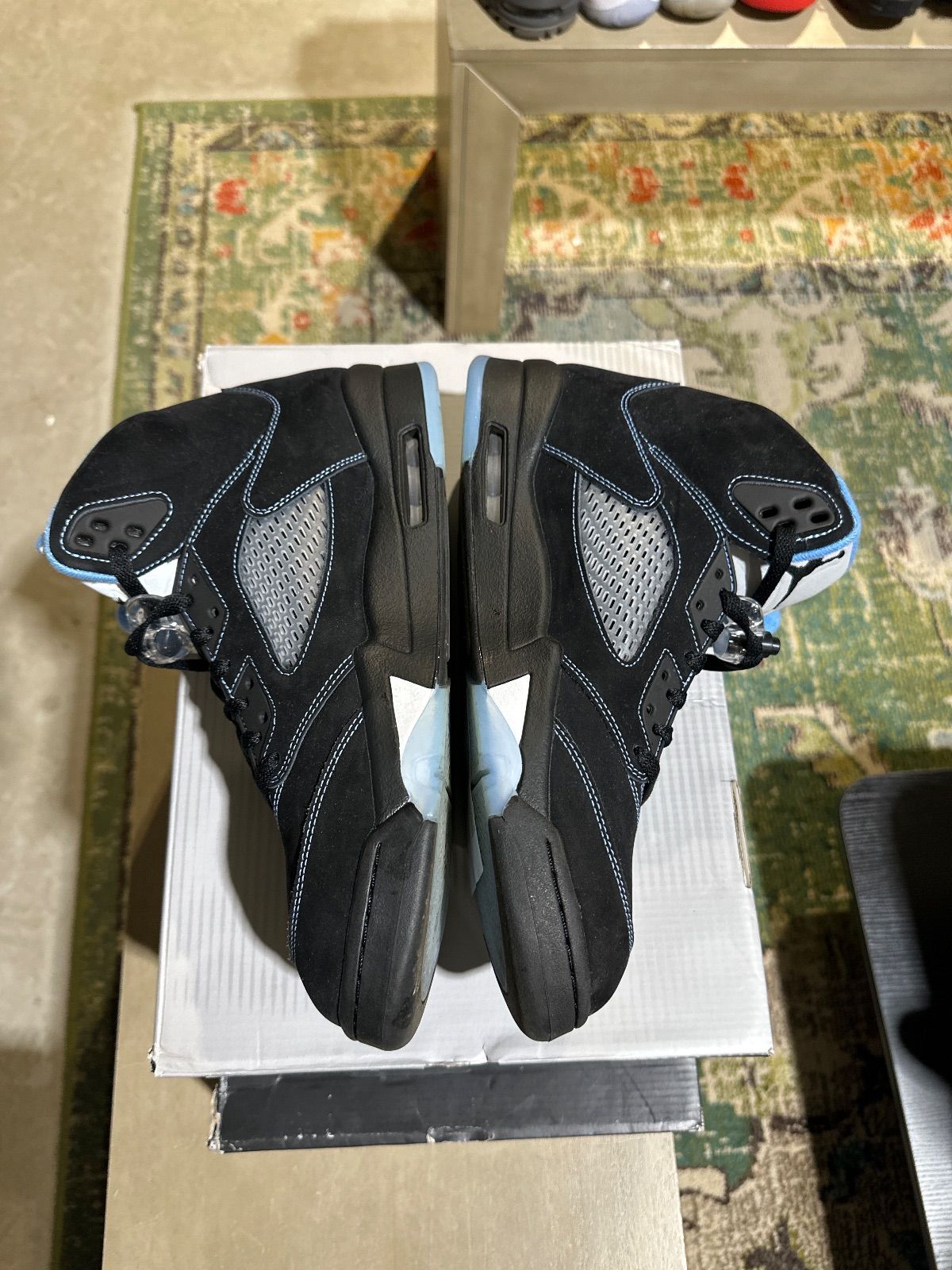 Jordan 5 Retro Black University Blue (2026) - Pre-Owned