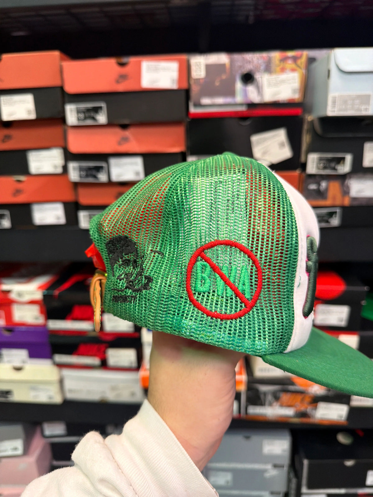 Better With Age F*Ck Hat Green/White - Pre-Owned