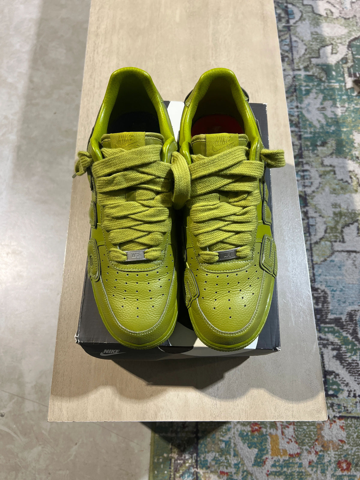 Nike Air Force 1 Low Cactus Plant Flea Market Moss - Pre-Owned