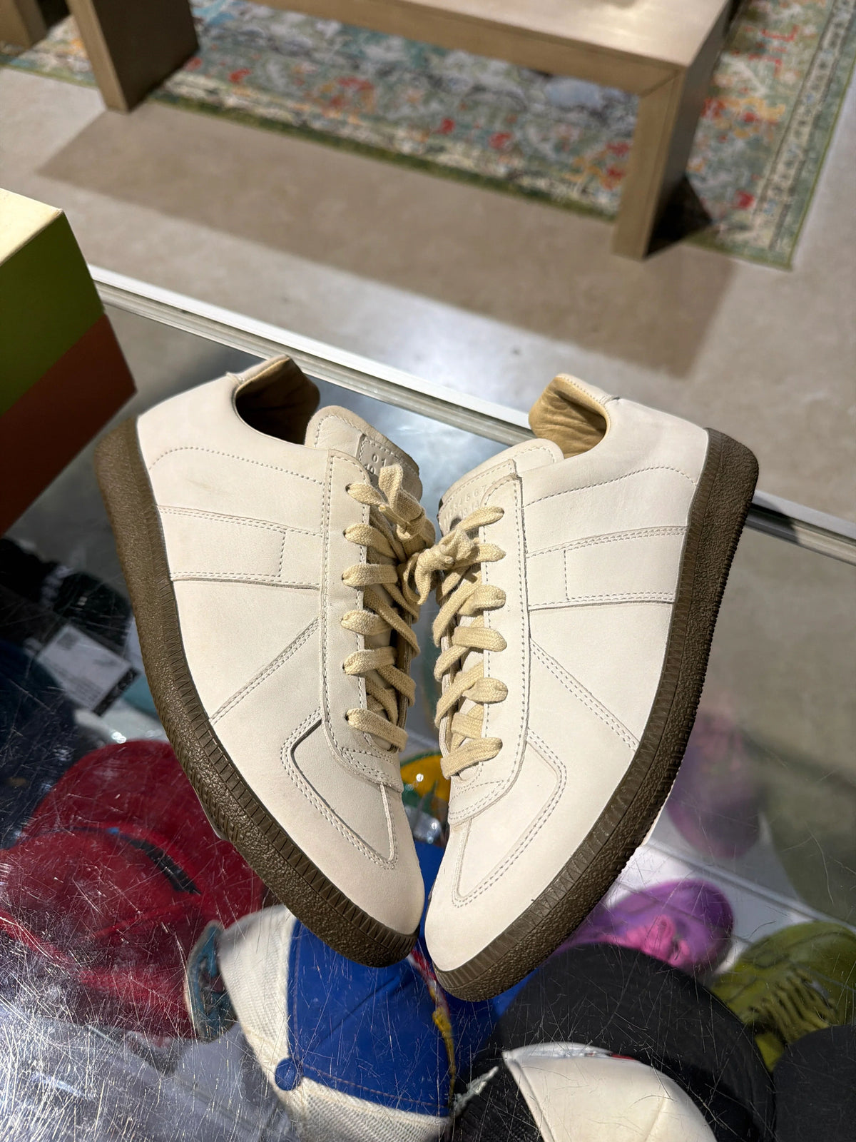 Margeila Gat Grey/Brown Used Sz 6 Nb - Pre-Owned