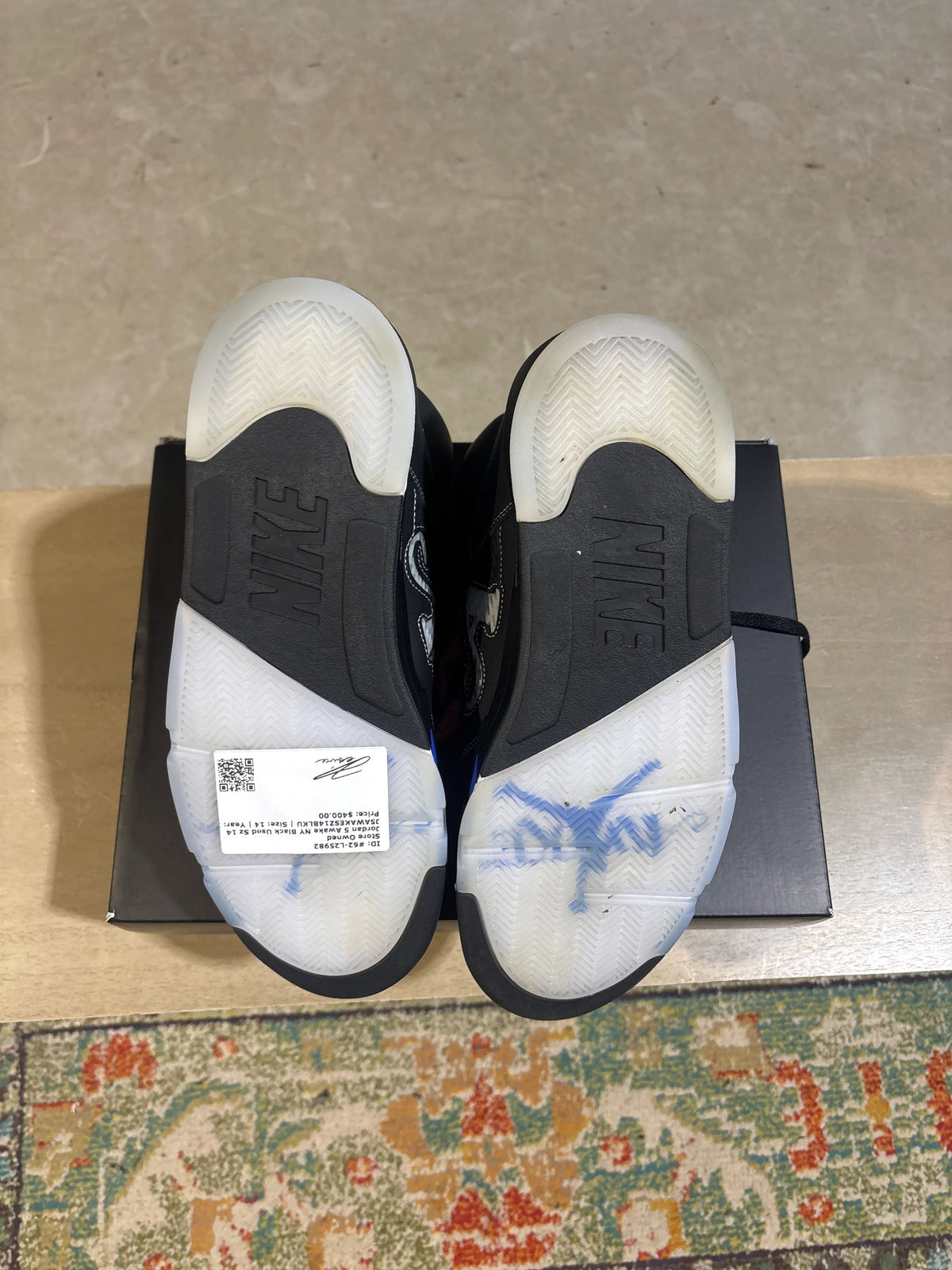 Jordan 5 Retro Awake NY Black - Pre-Owned