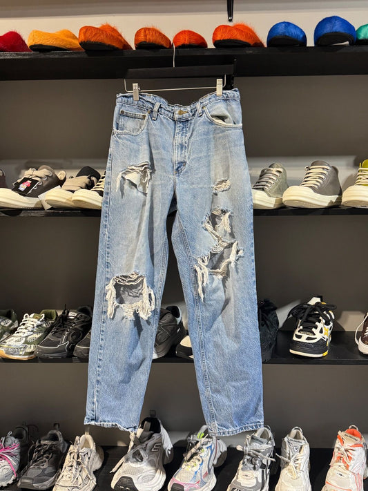 Vintage Carhartt Distressed Jeans Light Wash - Vintage