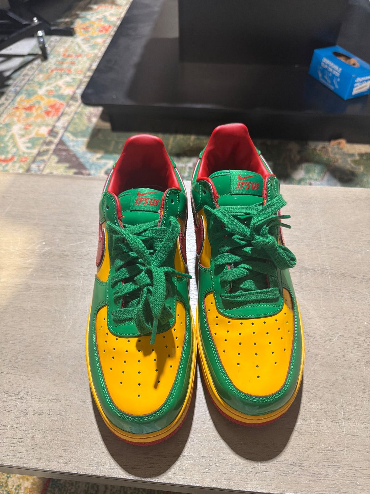 Nike Air Force 1 Low Lil Yachty Concrete Boys Lucky Green - Pre-Owned NB