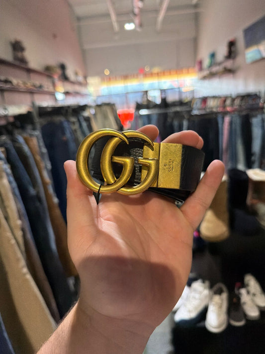 Gucci GG Belt Reverseable Black/Brown