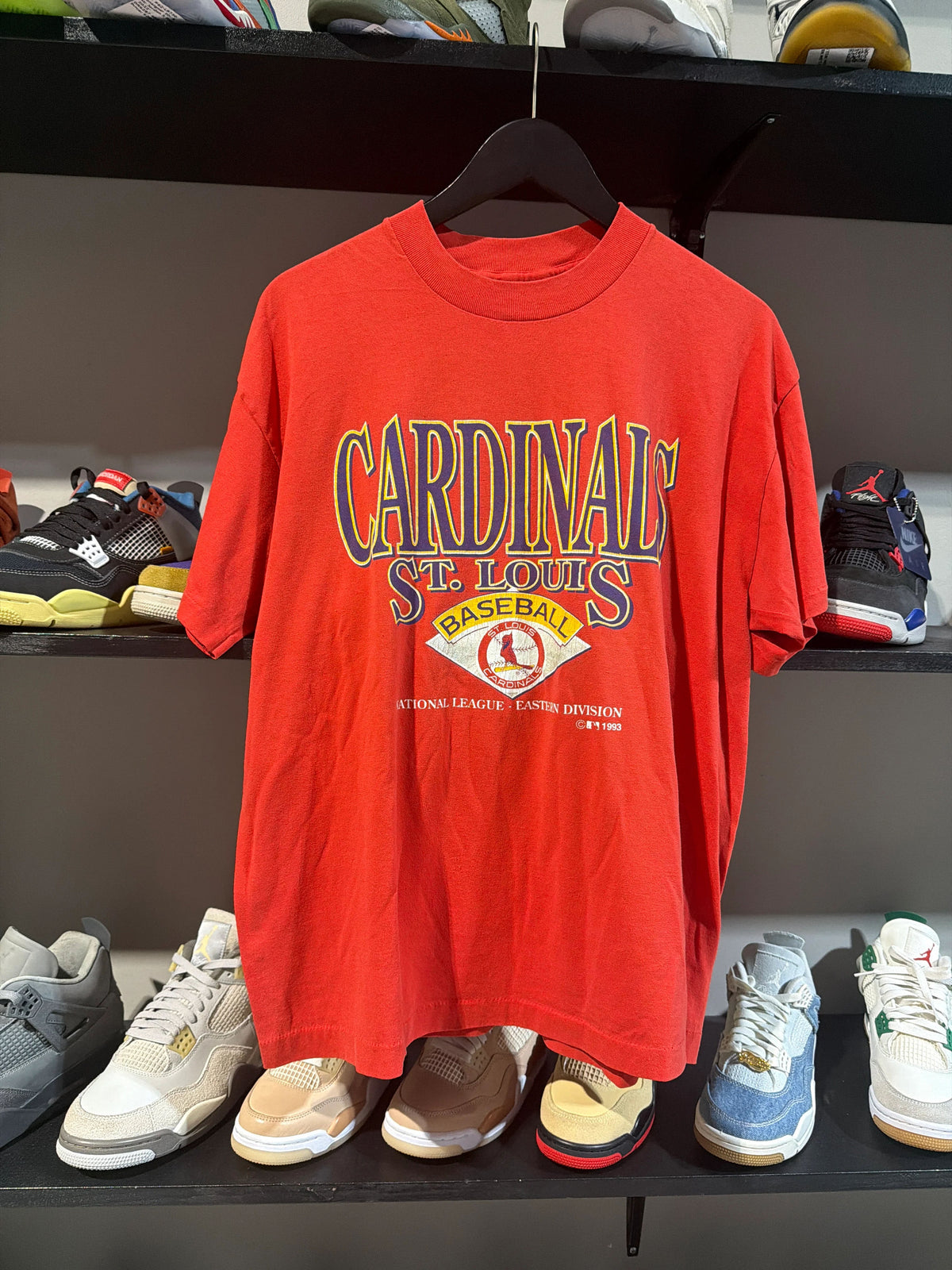 Vintage St Cardinals Tee Red Sz Xl - Pre-Owned