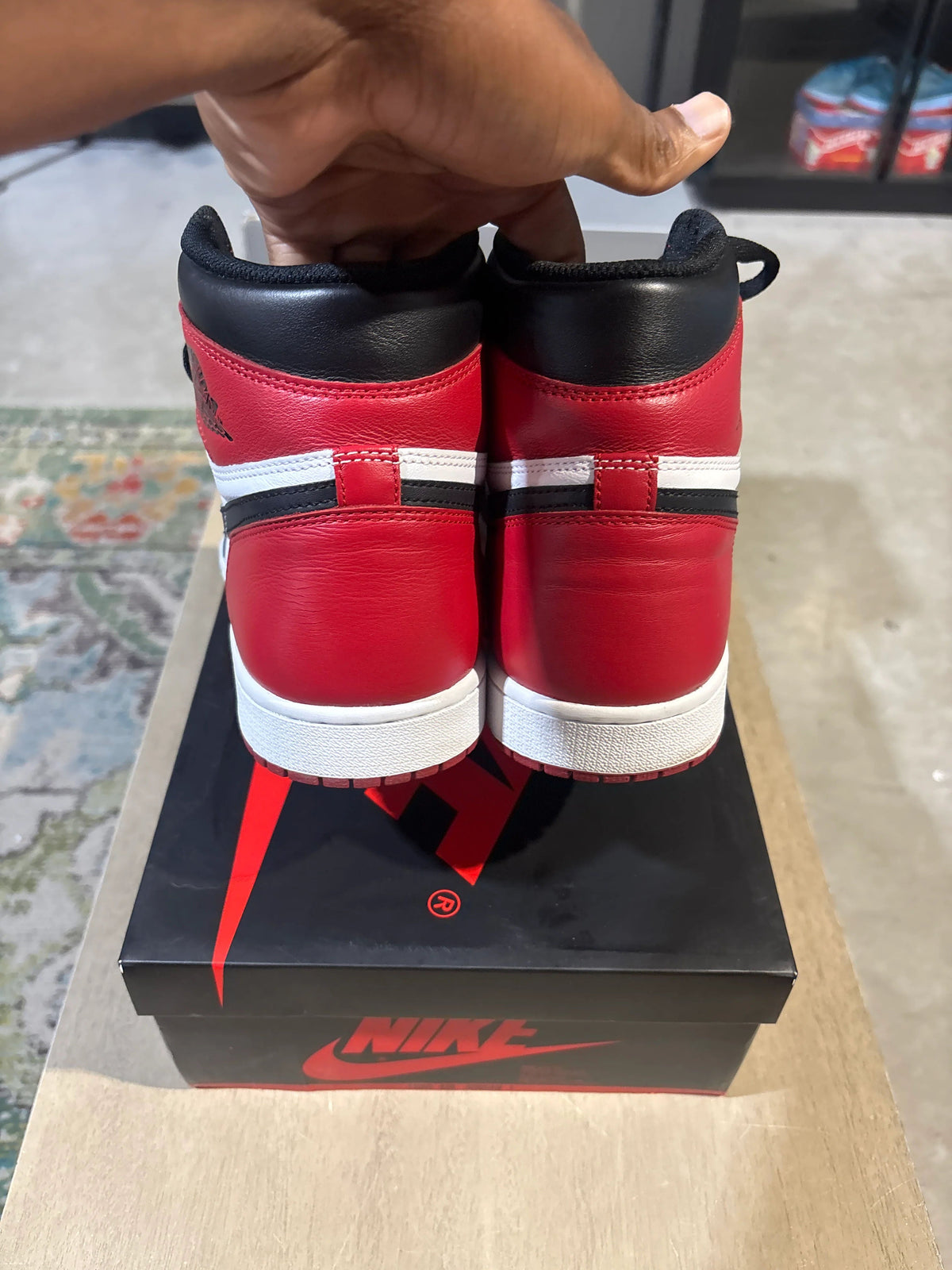 Jordan 1 Retro Black Toe (2016) - Pre-Owned
