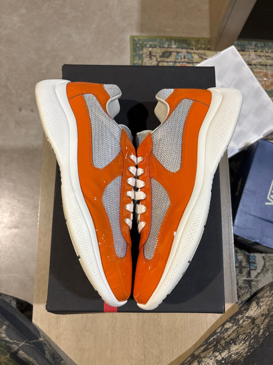 Prada Cup Orange/Silver Used Sz 10 - Pre-Owned