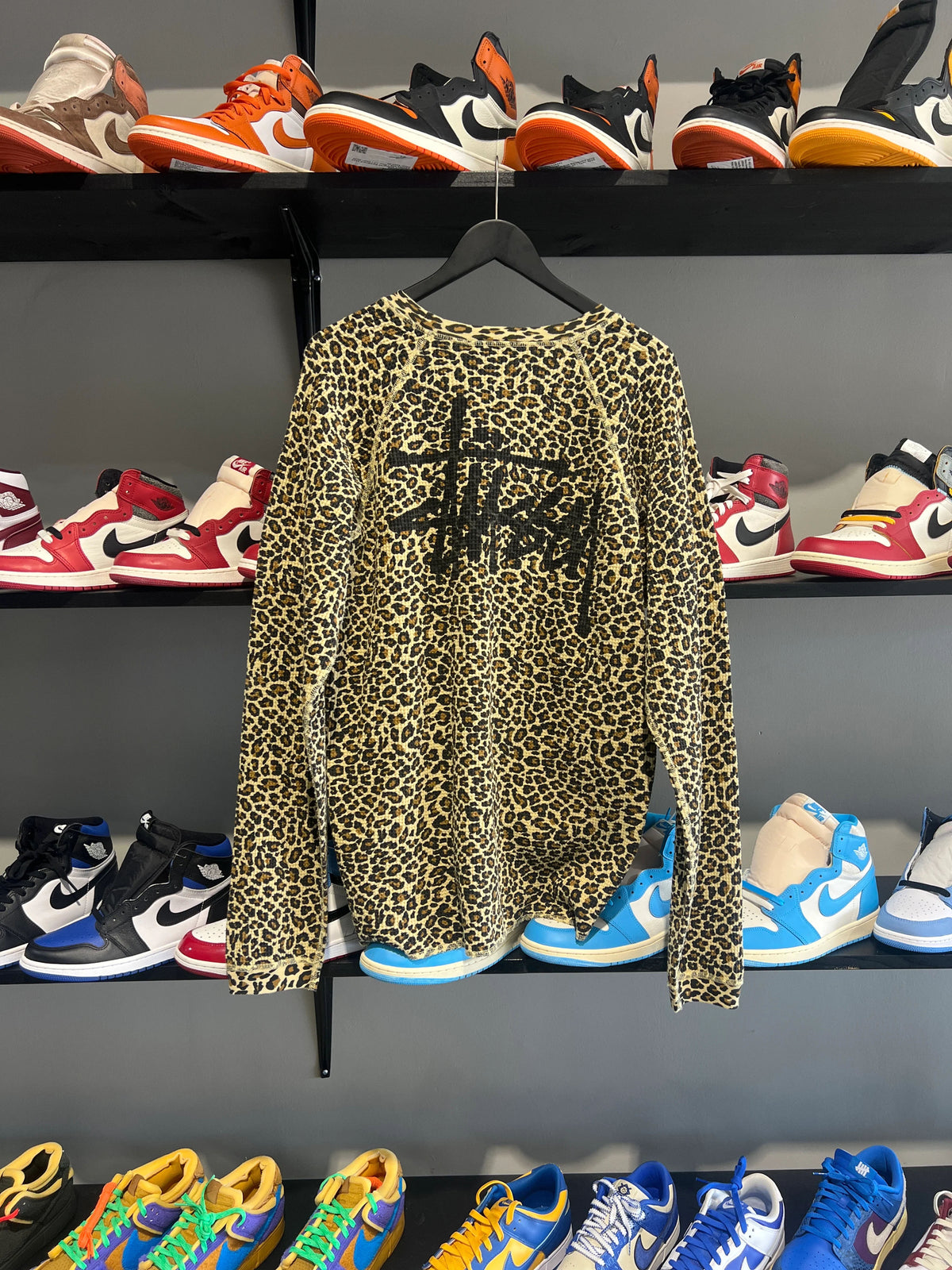 Stussy Basic Thermal Leopard