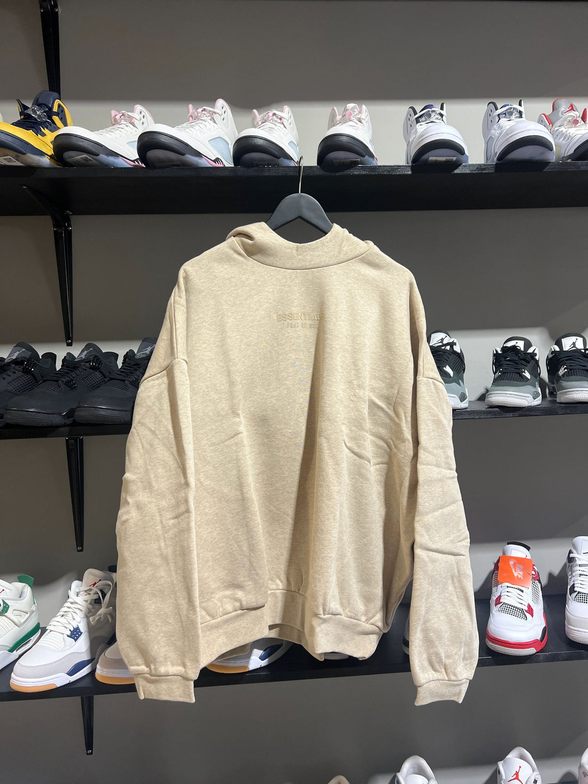 Essentials Gold Heather Hoodie