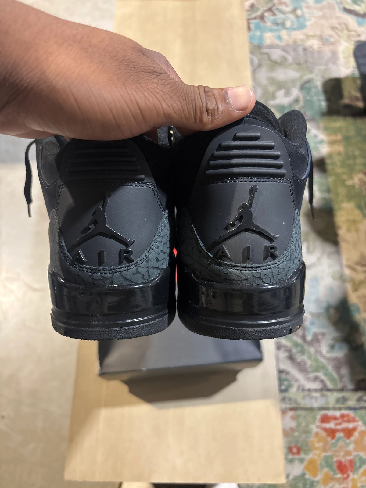 Jordan 3 Retro Black Cat (2025) - Pre-Owned