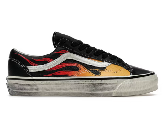 VANS LX OLD SKOOL 36 ARCHIVE FLAME BLACK
