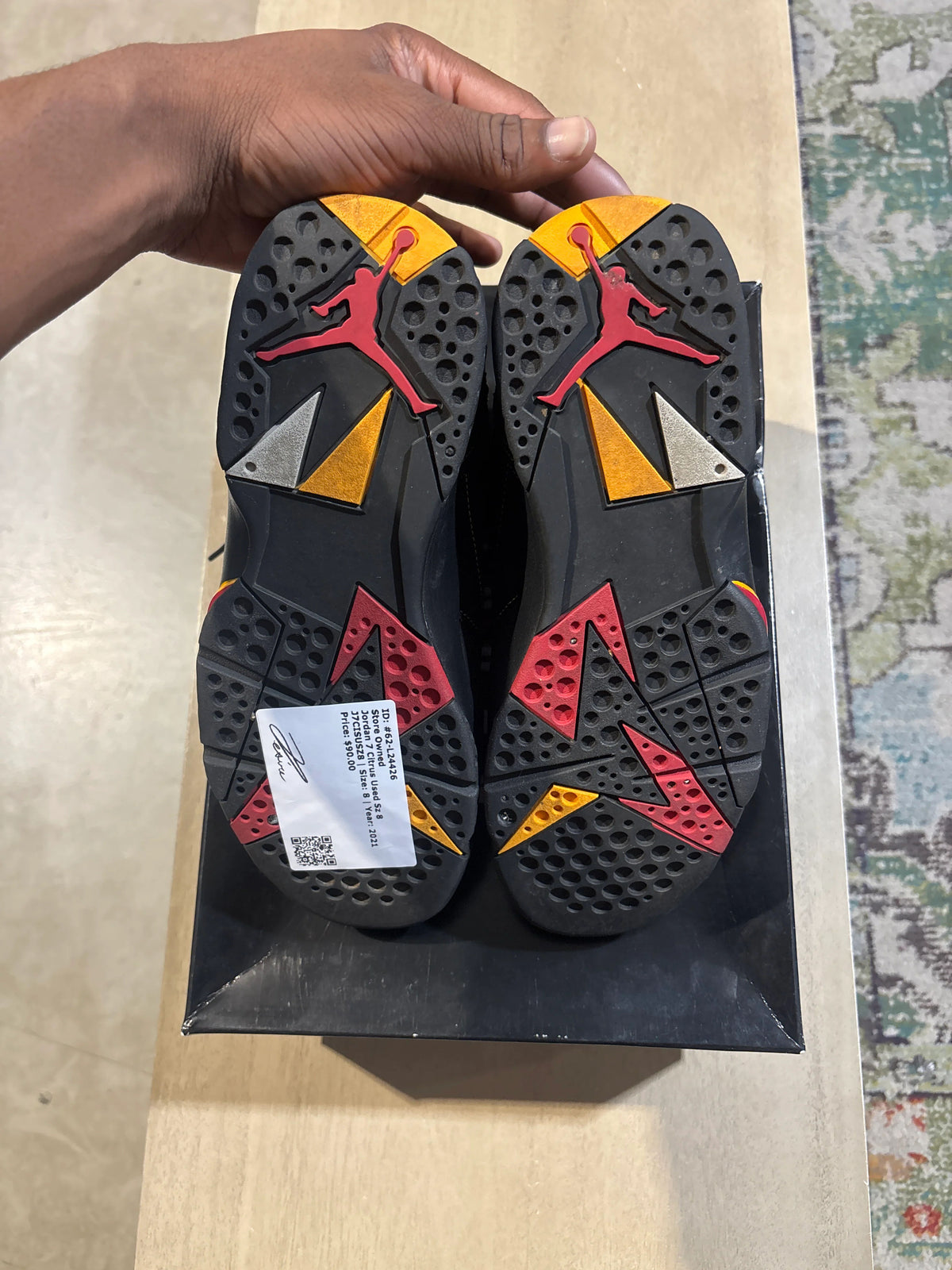 Jordan 7 Retro Citrus (2022) - Pre-Owned