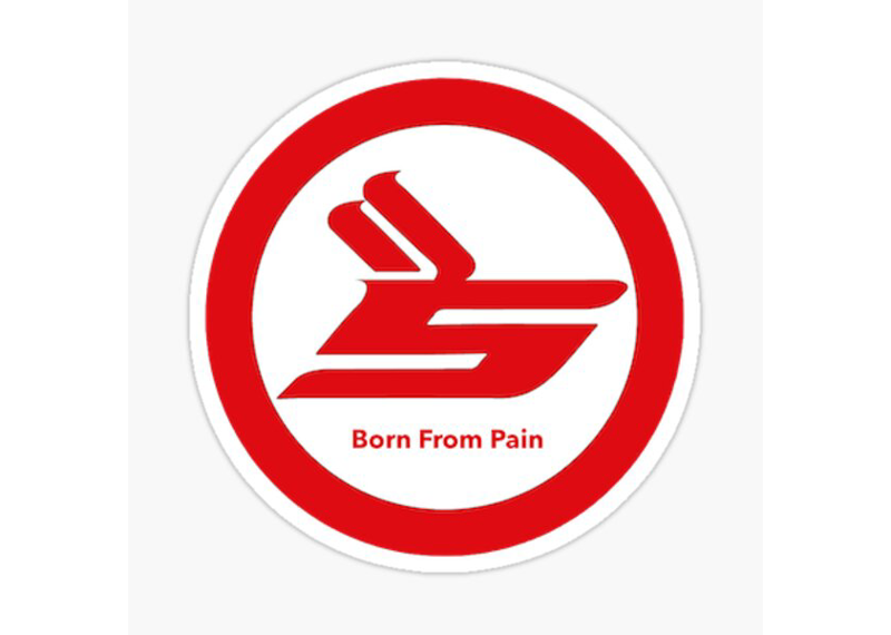 black and green sick bfrmpain jean