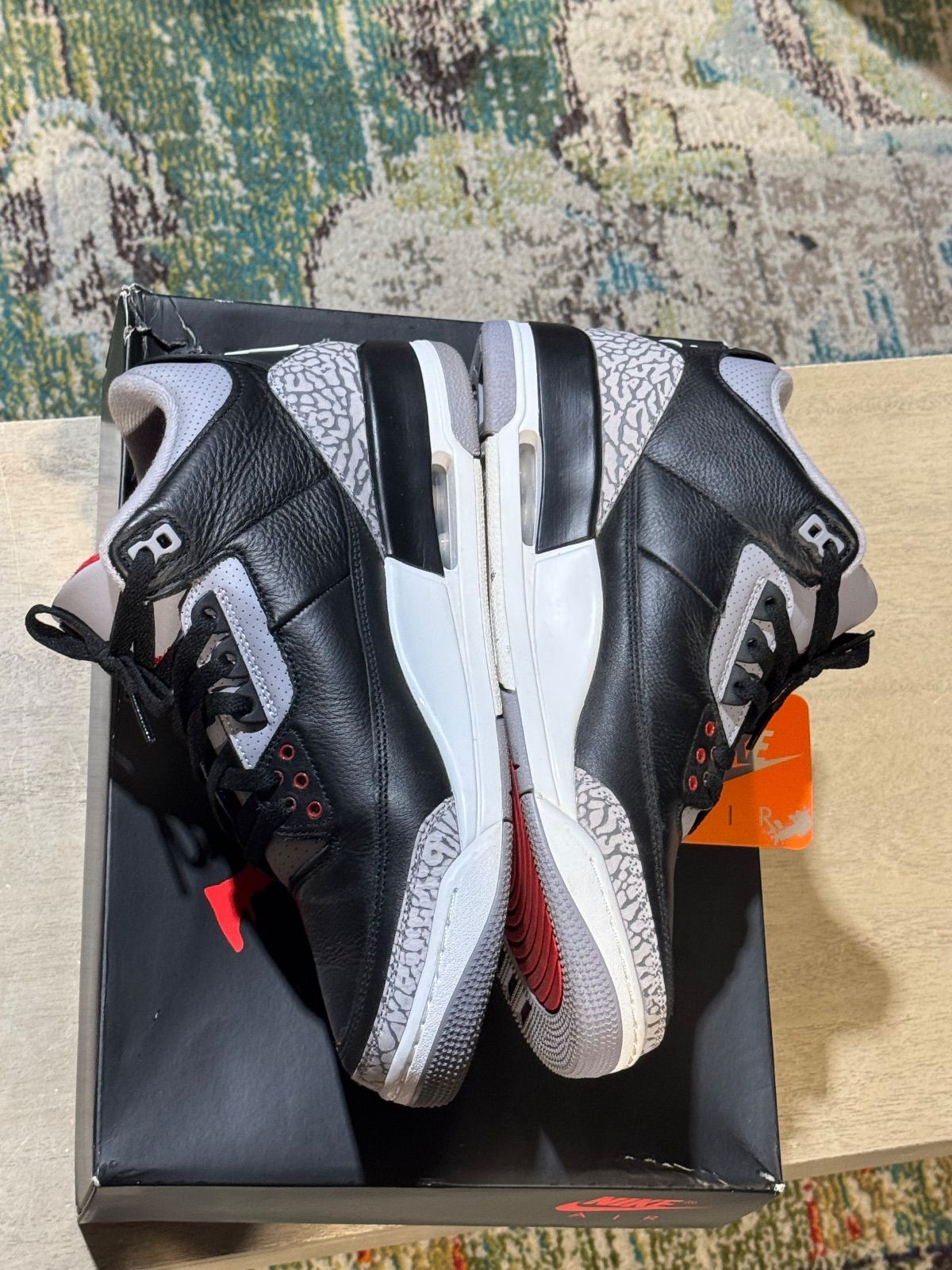 Jordan 3 Retro OG Black Cement (2024) - Pre-Owned