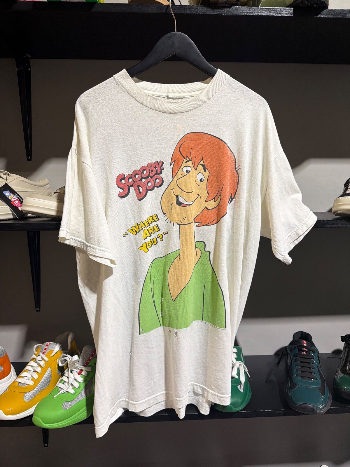 Scooby Doo Shaggy Tee WHite - Vintage
