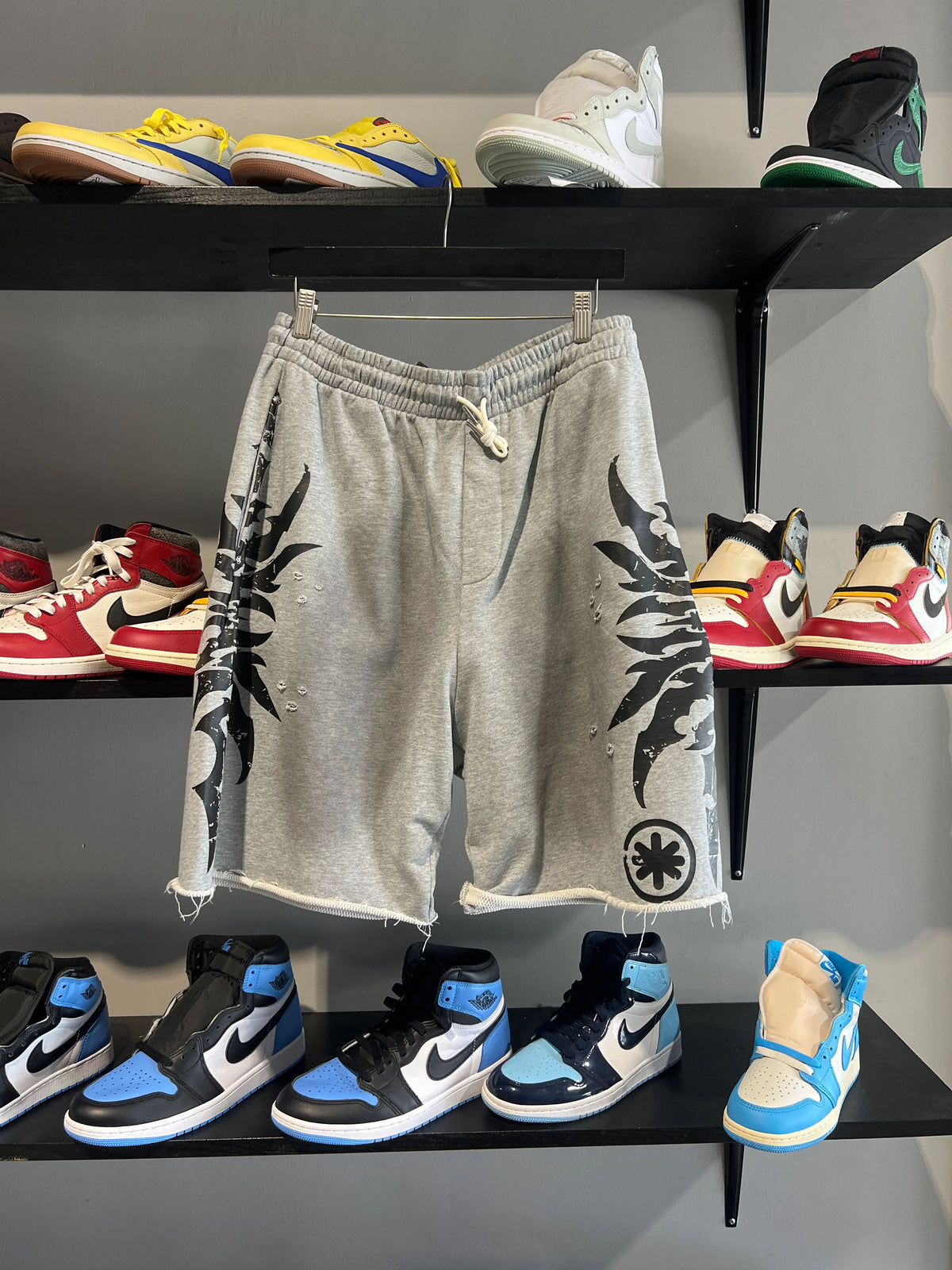 Lostshdws Sweat Shorts Grey