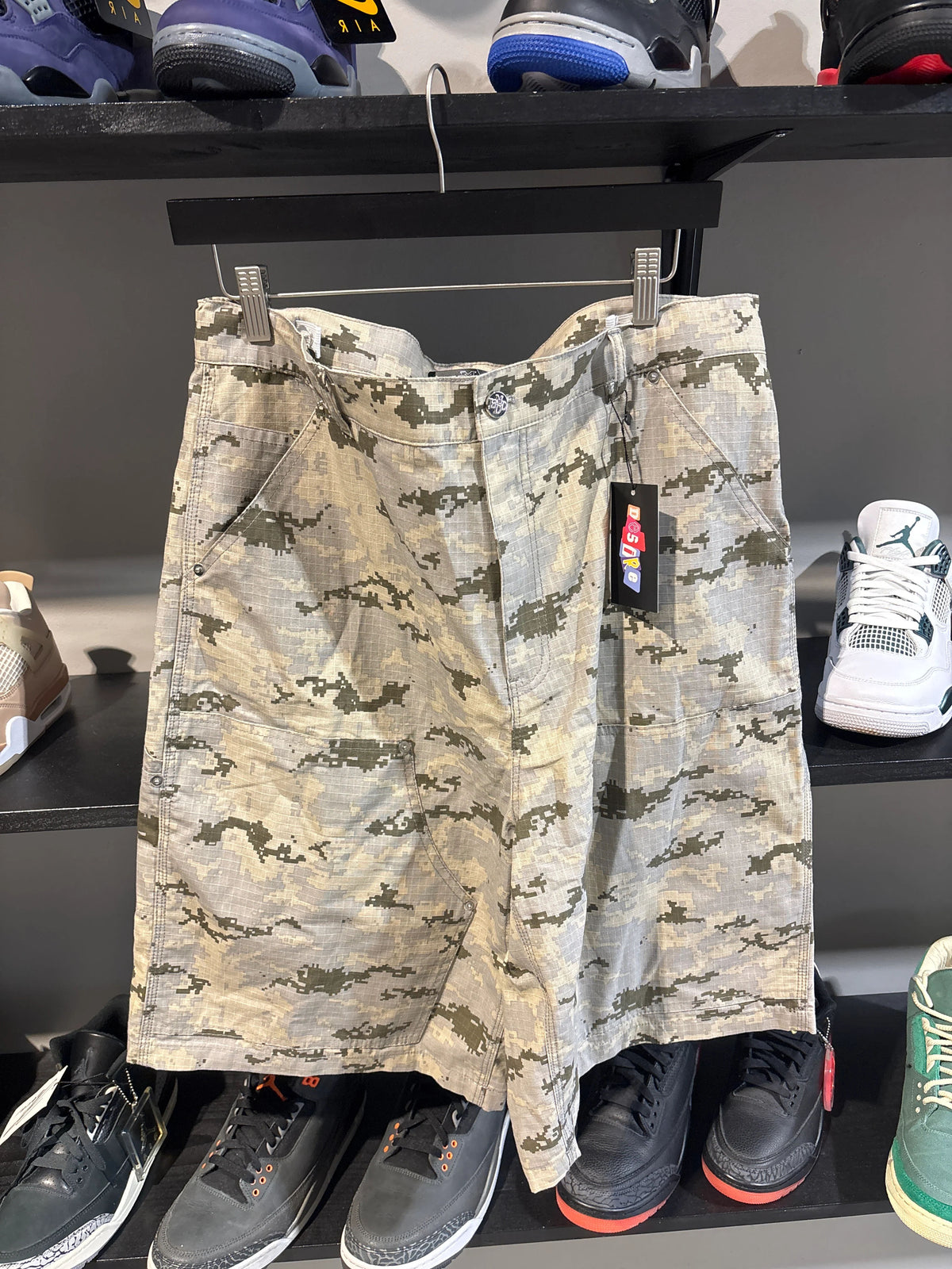 Hmdd Digi Camo Double Knee Shorts - Pre-Owned