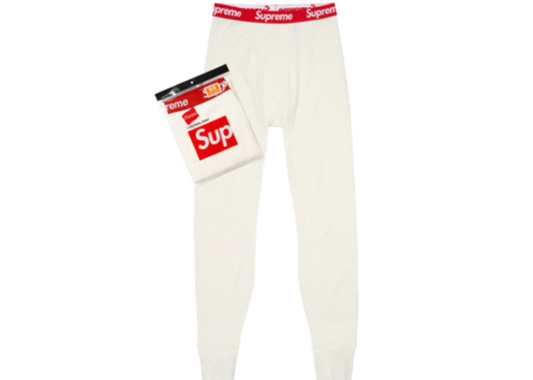 Supreme Thermal Pant Cream/Red