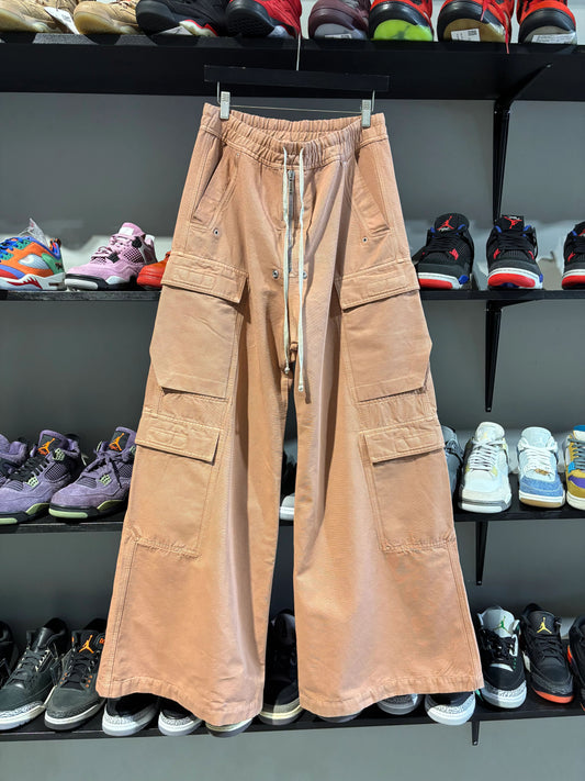 Pink Rick Owens Bela Cargo Pants - Pre-Owned