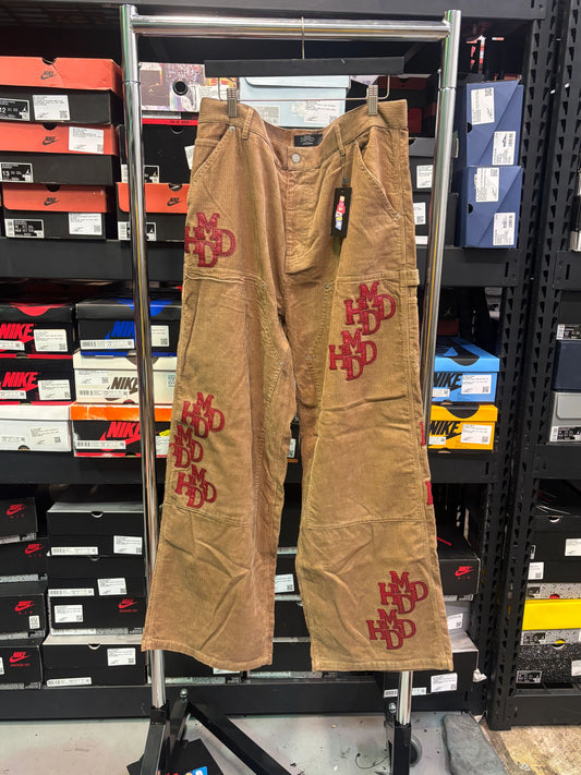 Hmdd Khaki Patched Double Knee Pants - Pre-Owned