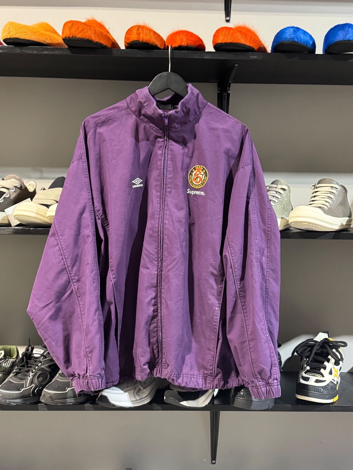 Supreme Umbro Purple Jacket