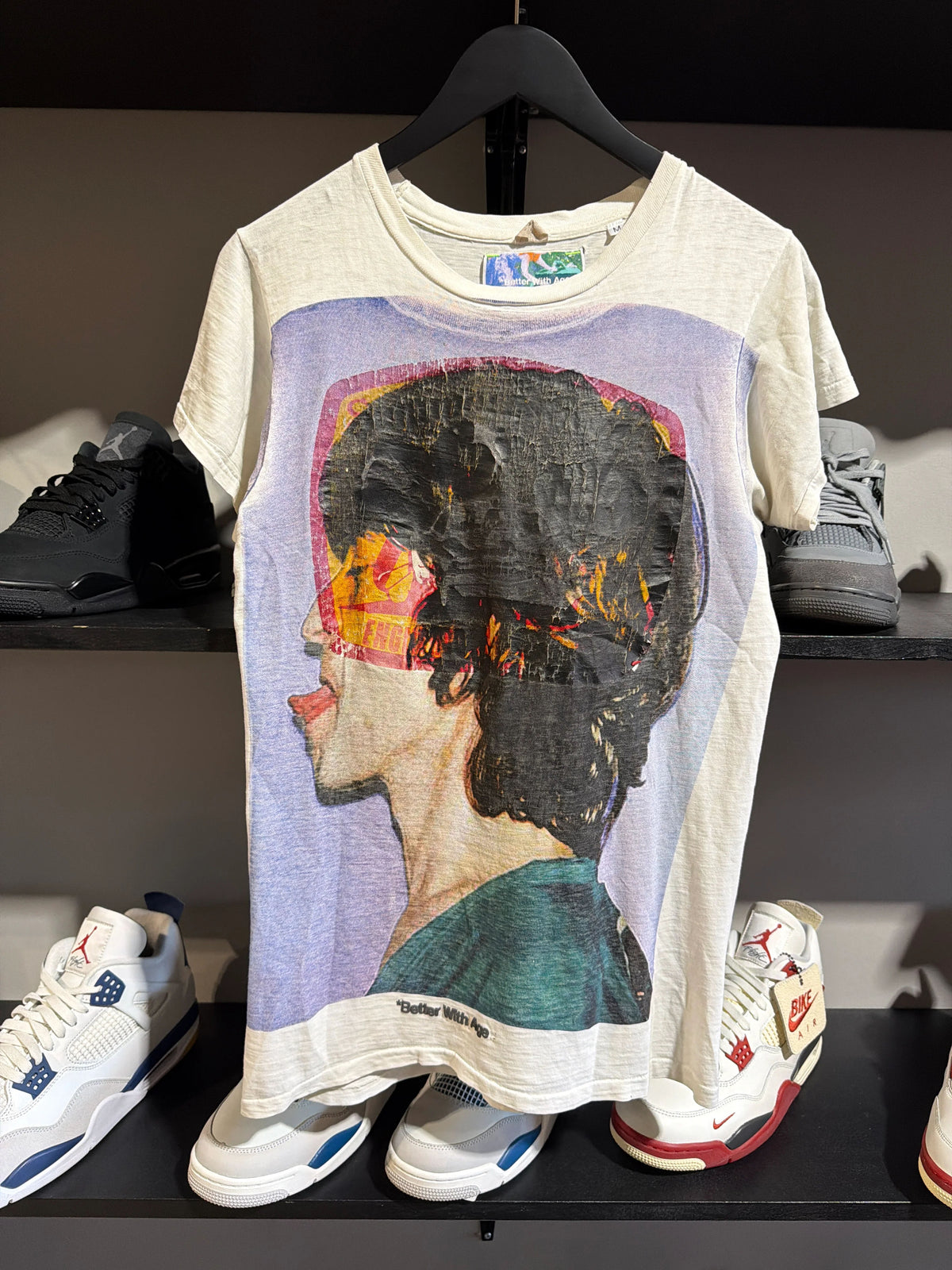 Better With Age Wtf Tee Sz M - Pre-Owned