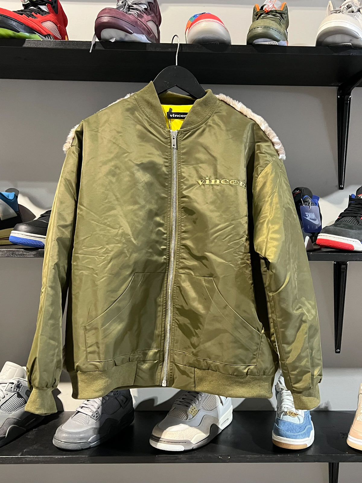 Vincent Corp Deer Bomber Jacket