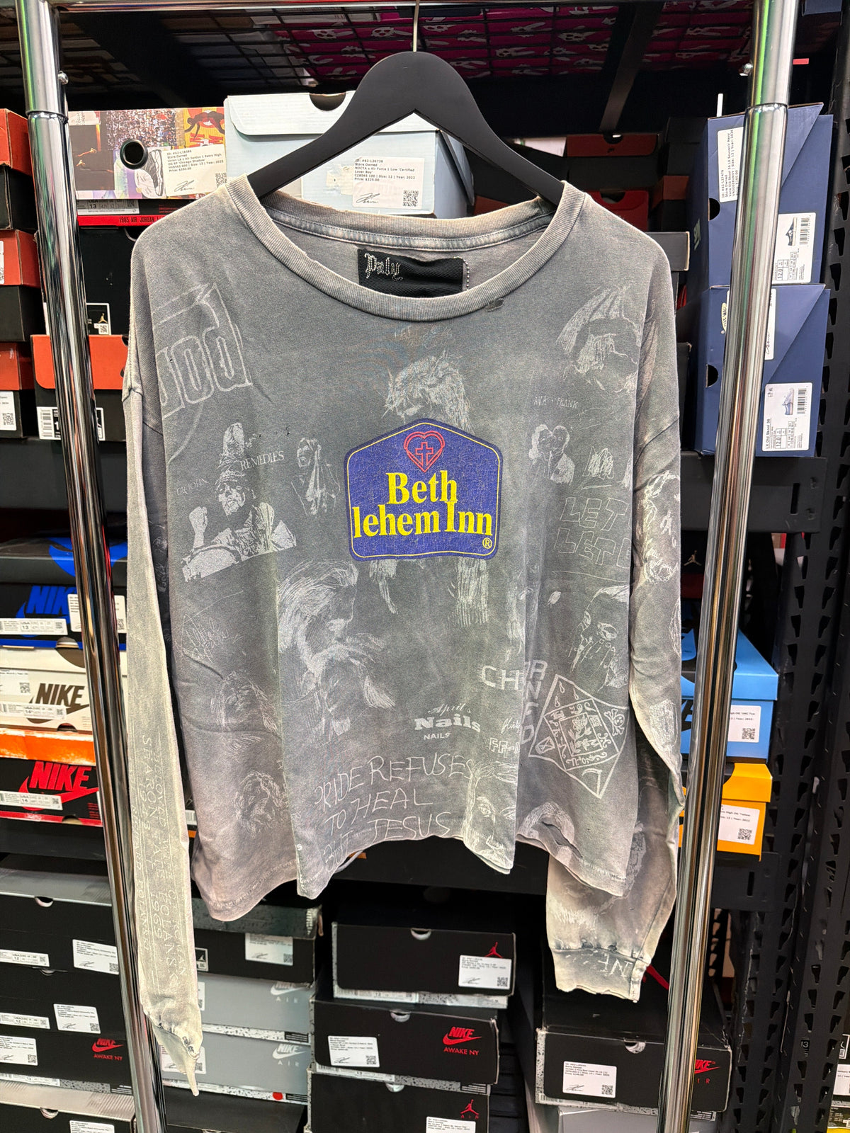 Paly Bethlehem Longsleeve Vintage Black