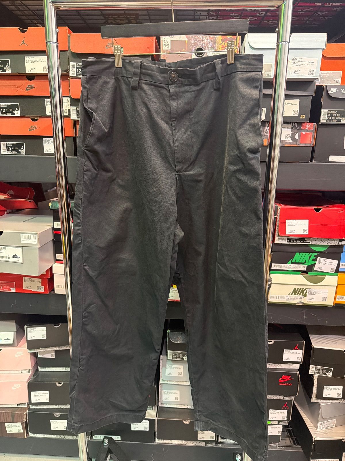 Balenciaga Baggy Black Pants