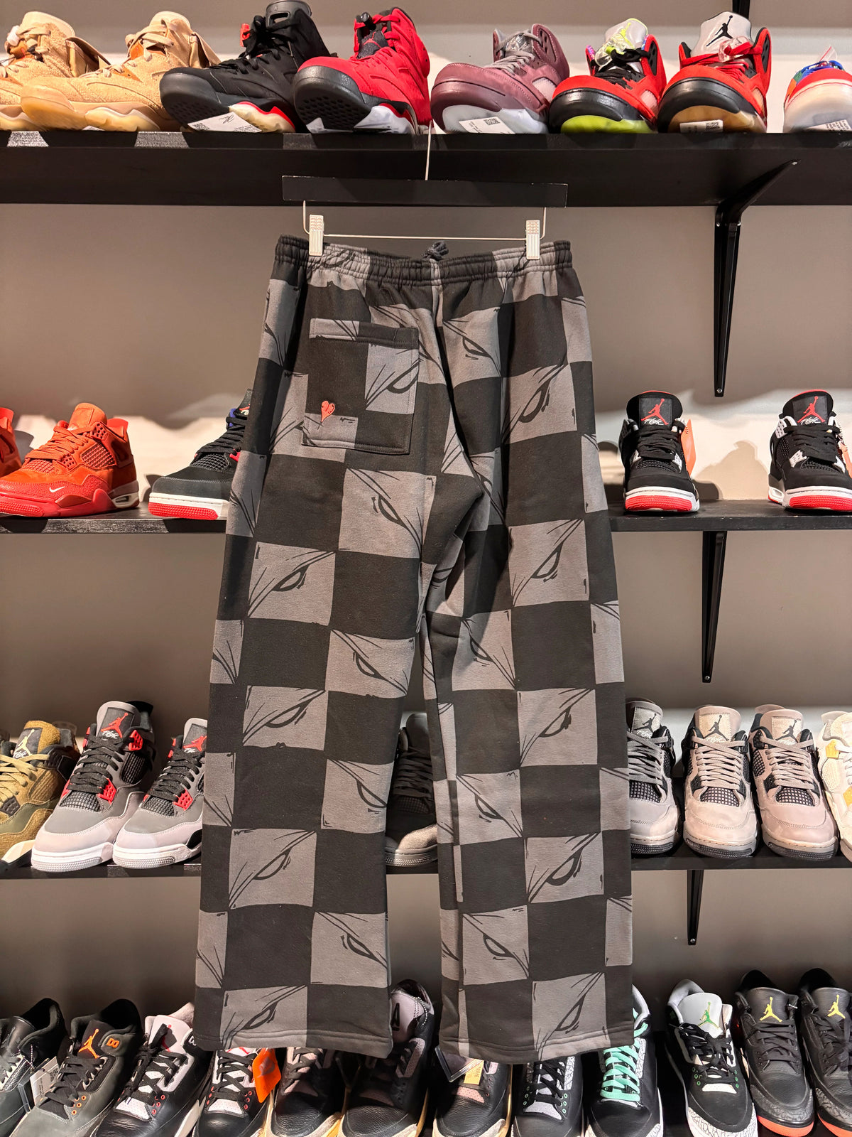 Matty Boy Checkered Atl Grey Black Sweatpants
